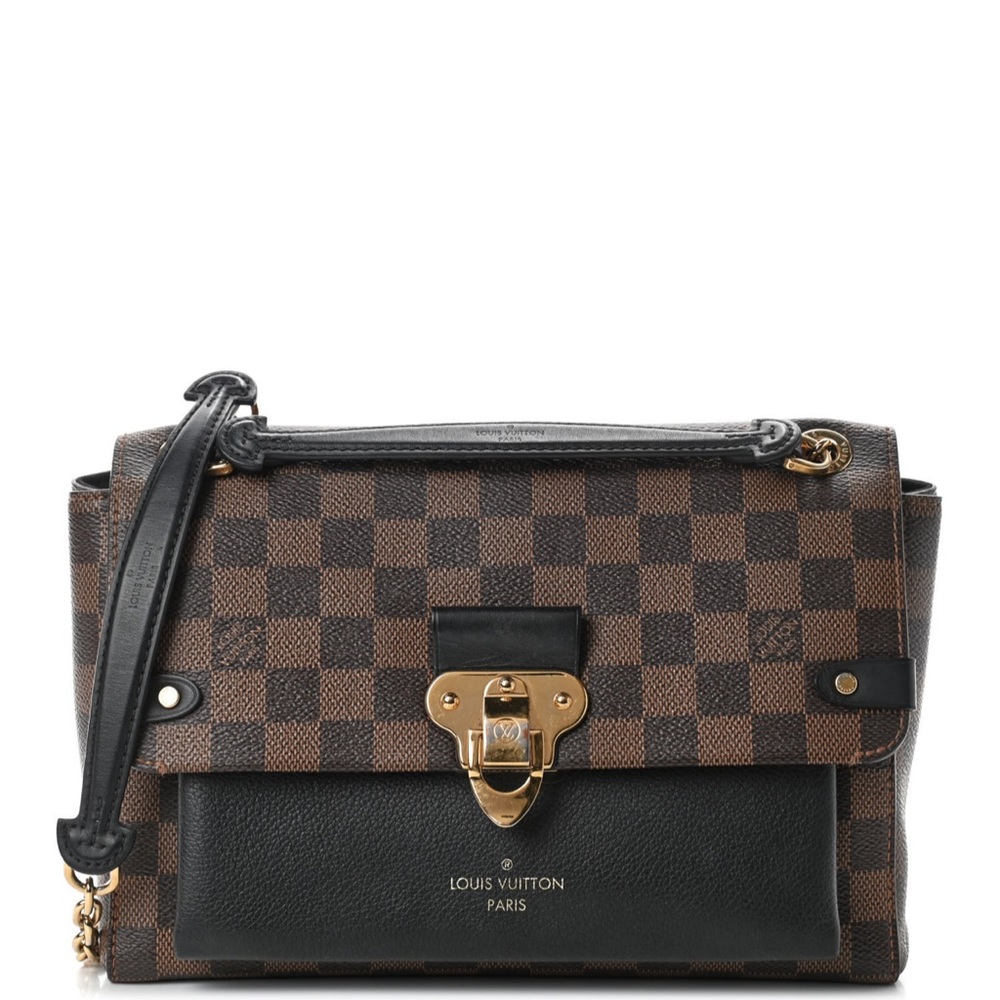 Louis Vuitton Damier Ebene Vavin PM Black